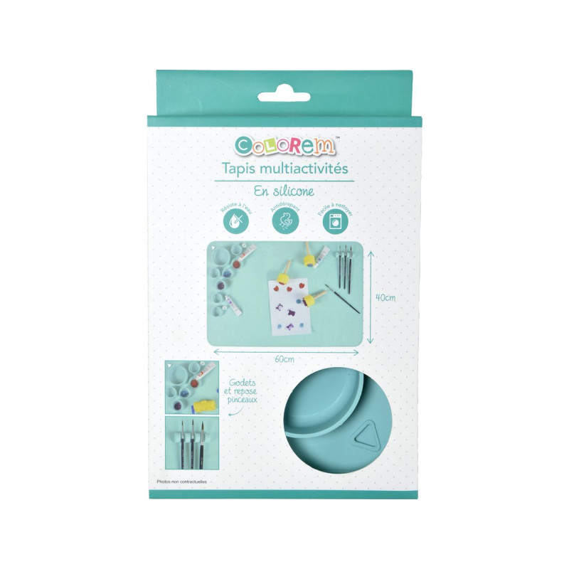 TAPIS ACTIV SILIC + GODETS + REPOSE PINC