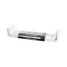 ETAGERES GIG x2 BLANCHES L40+L37X10X5,5C