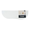 Étagère Murale Design Naturel Blanche 57x19cm | Homea