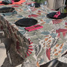 Nappe LOMBOK CITROUILLE enduite 200X150c
