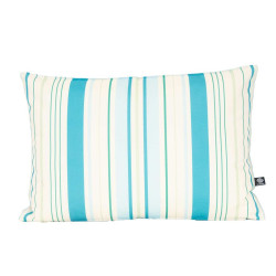 Coussin Rectangulaire Biscarosse Turquoise 40x60 cm | Outdoor & Jardin