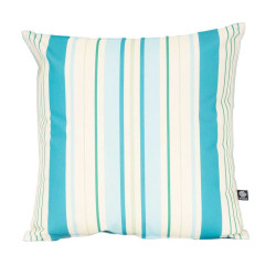 Coussin Carré Biscarosse Turquoise 45x45 cm | Spécial Outdoor