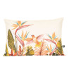 COUSSIN OISEAU DE PARADIS 40X60 ECRU