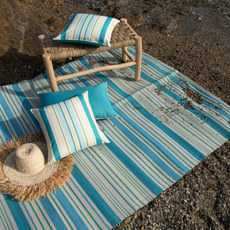 TAPIS BISCAROSSE 200X300 TURQUOISE