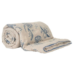 EDREDON SHANTI NAVY 80X200