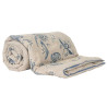 EDREDON SHANTI NAVY 80X200