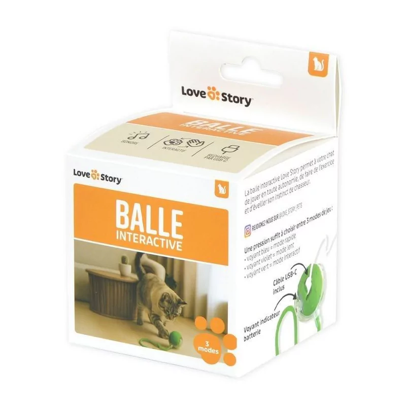 JEU BALLE VERT USB INTERACTIVE SON CHAT