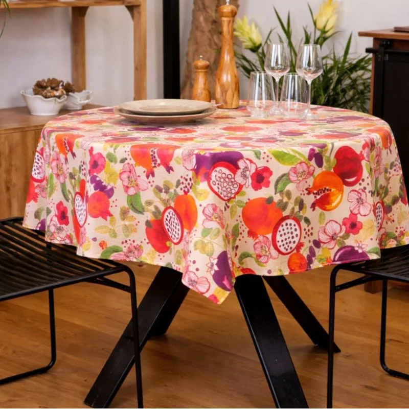 Nappe GRENADIER CARMIN enduite 155cm RON