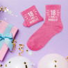Chaussettes Paillettes 18 Ans Rebelle Chaussettes Paillettes 18 Ans Rebelle