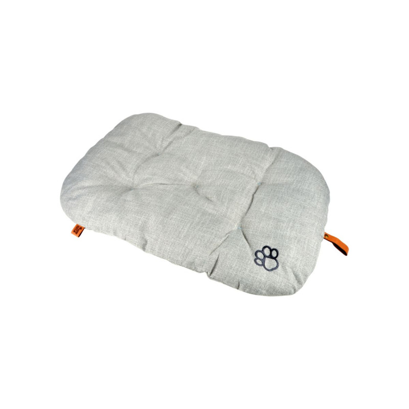 COUSSIN FLOC CITY GRIS CLAIR 69*44*H5CM