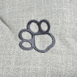 COUSSIN FLOC CITY GRIS CLAIR 107*62*H5CM