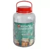 Grand Bocal de Conservation 10L en Verre - D21 x H36 cm