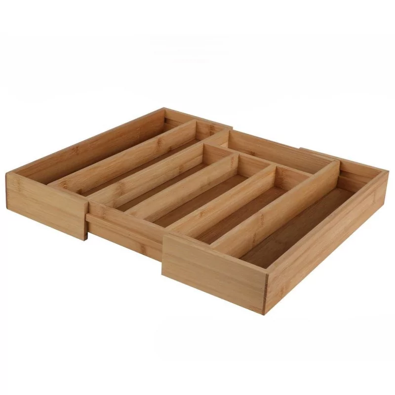 RANGE COUVERTS BAMBOU EXTENSIBLE