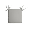 Galette de Chaise Nelson Mastic 38x38 cm | Coussin Confortable