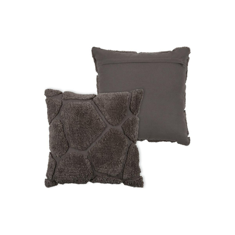 COUSSIN FELIDAE BRUN 45X45