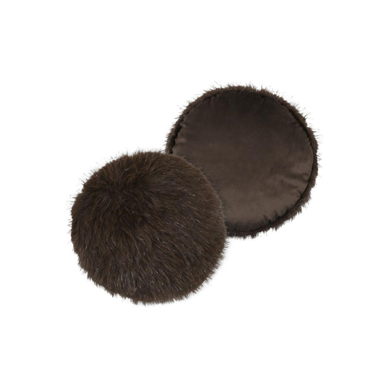COUSSIN FELIDAE BRUN DIAM 40