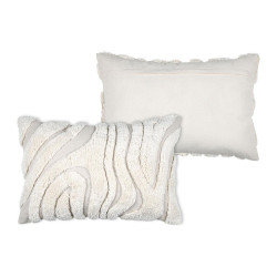 Coussin Rectangulaire Felidae Écru 40x60 cm