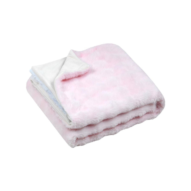 Plaid Rose Punky 120x150 cm | Couverture Fausse Fourrure Cosy Plaid Rose Punky 120x150 cm | Couverture Fausse Fourrure Cosy