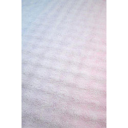 Plaid Rose Punky 120x150 cm | Couverture Fausse Fourrure Cosy