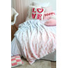 Plaid Rose Punky 120x150 cm | Couverture Fausse Fourrure Cosy Plaid Rose Punky 120x150 cm | Couverture Fausse Fourrure Cosy