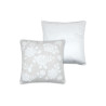 Coussin Carré Mariette Blanc 45x45 cm