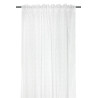 Voilage Blanc Gisèle 135x240 cm | Rideau Effet Dentelle Ruflette