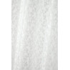 Voilage Blanc Gisèle 135x240 cm | Rideau Effet Dentelle Ruflette Voilage Blanc Gisèle 135x240 cm | Rideau Effet Dentelle Ruflette