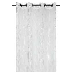 Voilage Silver Argent 135x240 cm