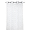 VOILAGE CARLINE BLANC 140X240