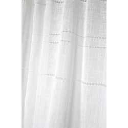 Voilage Blanc Norah 140x240 cm