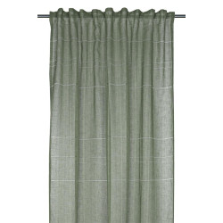 Voilage Kaki Norah 140x240 cm à Ruflette