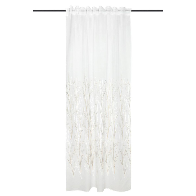 VOILAGE BALINESIA BLANC RUFLETTE 140X240