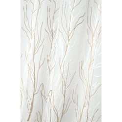 Voilage Blanc Balinesia 140x240 à Ruflette