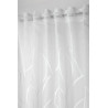 VOILAGE LEAF ECRU RUFLETTE 140X260