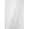 Voilage Écru Leaf 140x260 à Ruflette
