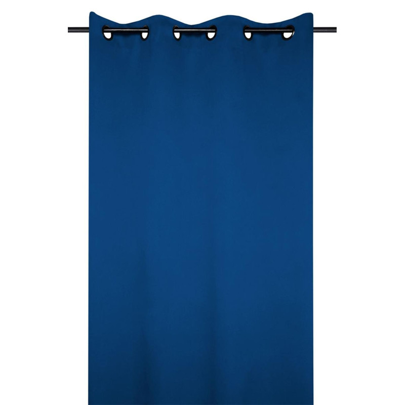 Rideau à Œillets Notte Bleu Nuit 135x250 cm Rideau à Œillets Notte Bleu Nuit 135x250 cm