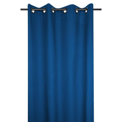 Rideau à Œillets Nelson Bleu 135x240 cm