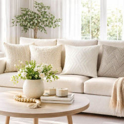 HOUSSE DE COUSSIN BOUCLETTE TRIBA 40x40C