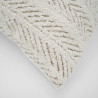 Housse de Coussin Jacquard Bouclette Blanc Triba 40x40 cm Housse de Coussin Jacquard Bouclette Blanc Triba 40x40 cm