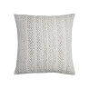 Housse de Coussin Jacquard Bouclette Blanc Triba 40x40 cm Housse de Coussin Jacquard Bouclette Blanc Triba 40x40 cm