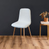 HOUSSE DE CHAISE SCANDINAVE LAINA NATURE