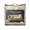 Housse de Canapé Extensible Gaufré Lin Sacha 180 à 230 cm Housse de Canapé Extensible Gaufré Lin Sacha 180 à 230 cm