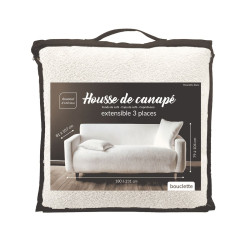 HOUSSE DE CANAPE LAINA NATUREL 180-230C
