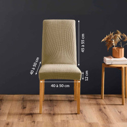 HOUSSE DE CHAISE SACHA LIN 40-50CM POLYE