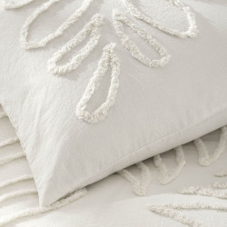 PARURE TUFTE ANOUK IVOIRE 260x240CM COTO