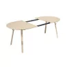 Table Extensible Terra Nova 150 à 210 cm – 6 à 8 Personnes – Décor Bois Clair Table Extensible Terra Nova 150 à 210 cm – 6 à 8 Personnes – Décor Bois Clair
