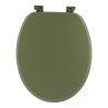 ABATTANT WC KAKI MAT MDF ATT PLAST
