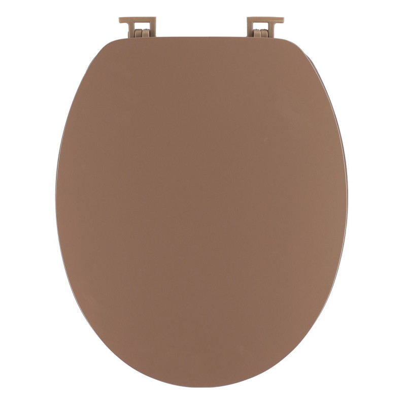 ABATTANT WC CARAMEL MDF ATT PLAST