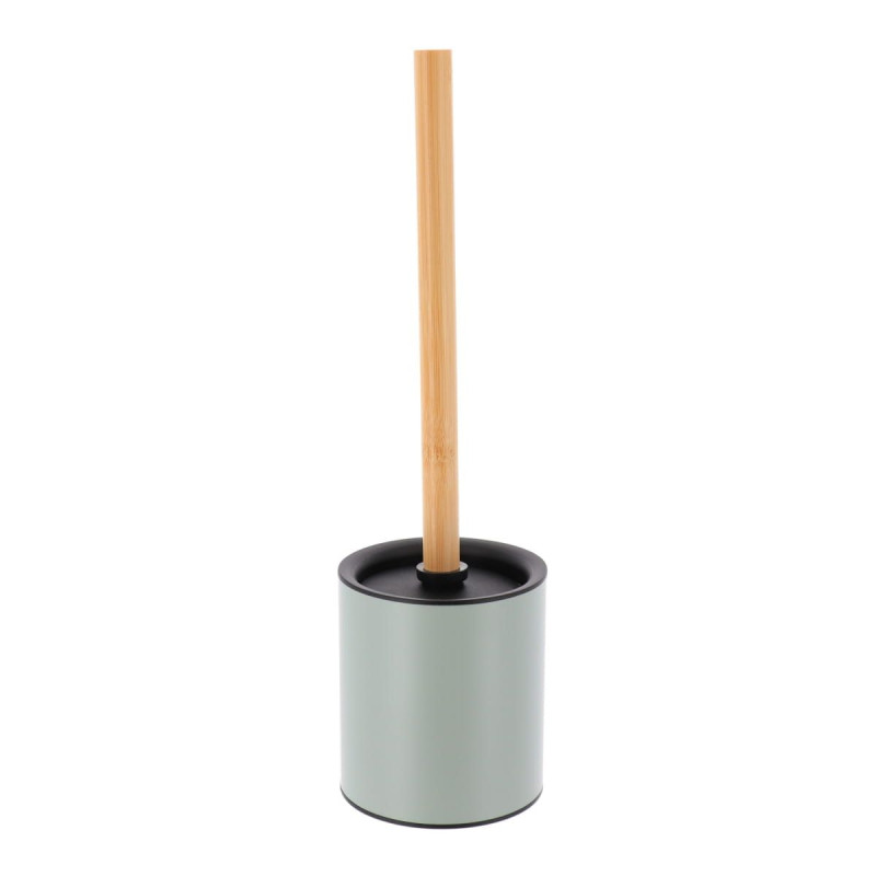 BROSSE WC VERT EUCALYPTUS/BAMBOU METAL T