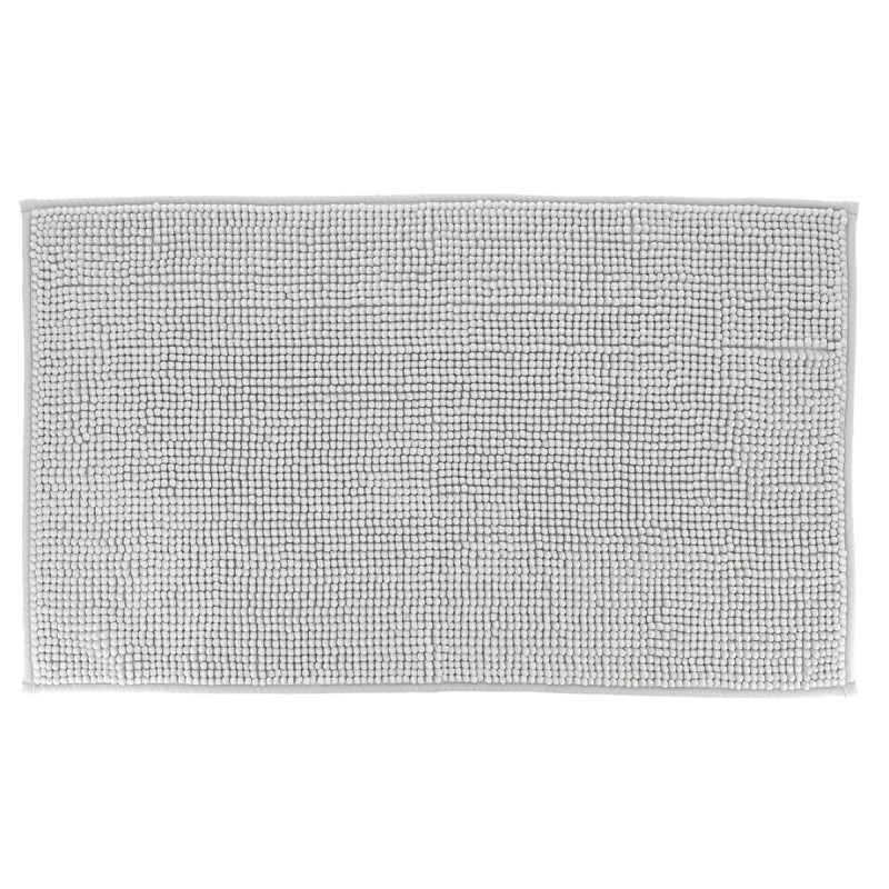 TAPIS BOULES GRIS CLAIR 45X75CM -